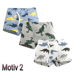 3er oder 9er Pack Kinder Boxershorts Unterwäsche mit Motiven