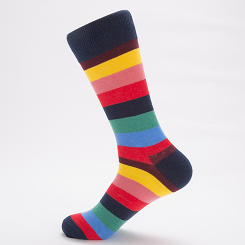 6 Paar Bunte Herren Socken Lustige Witzige Business Baumwolle