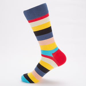 6 Paar Bunte Herren Socken Lustige Witzige Business Baumwolle