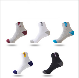 5 Paar Unisex Sneaker Sportsocken Freizeitsocken Baumwolle Premium