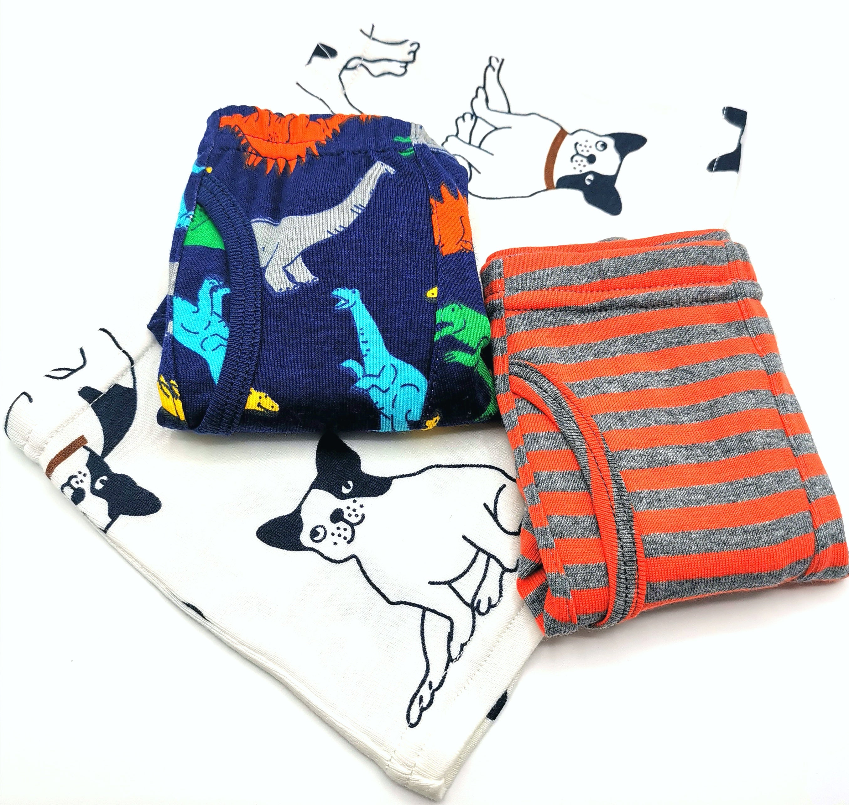 3er oder 9er Pack Kinder Boxershorts Unterwäsche mit Motiven