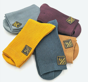 5 Paar klassische Socken für Herren und Damen Businesssocken