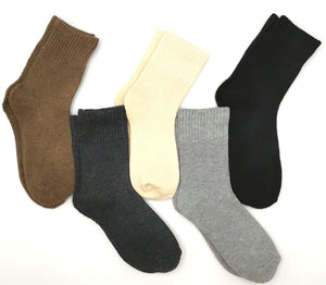 5 Paar bunte Damen  Winter Thermosocken warm, weich und kuschelig