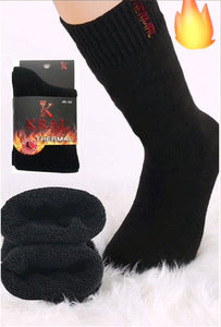 5/10er Pack Herren Thermo Socken,Kuschelsocken, Wintersocken aus Bambus