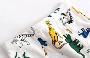 3er Pack Kinder Boxershorts Unterwäsche mit Dinosaurier Motiven