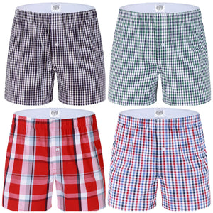 4er pack Herren Web-Boxershorts